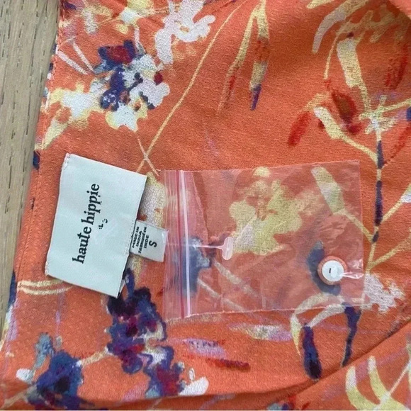 NWT Haute Hippie Tribe flutter top small - Picture 4 of 7